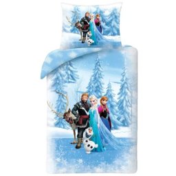 Set lenjerie de pat Frozen – bumbac, 140 x 200 cm
