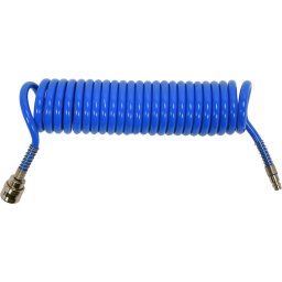 Furtun de aer comprimat spiralat 6.5 X 10 mm, 5 m, 12 bar
