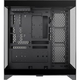 Carcasa Mid Tower Fara sursa CTE E550 TG Negru