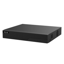 NVR PoE HiLook by Hikvision, 4 canale, 4 porturi PoE, 8MP, HDMI 4K, H.265+, 40Mbps, NVR-104MH-C/4P(E)