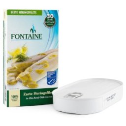 Set 2 x File de Hering fraged in Sos Bio cu Mustar si Marar, Fontaine, 200 g