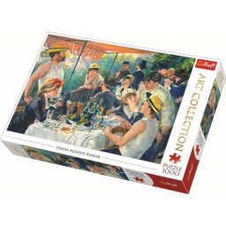 Puzzle 1000 piese Trefl Renoir Pranzul petrecerii cu barca, Art Collection