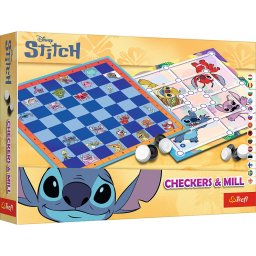 Joc Disney Stitch Dame si Moara 2 in 1 pentru copii 5+