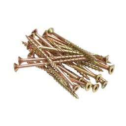 Surub autofiletant pentru lemn 6x100 mm, TX30, cap înecat, 100 bucati