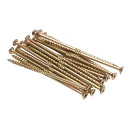Surub autofiletant pentru lemn 8x180 mm TX40, cap înecat, 50 bucati
