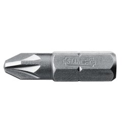 Bit Stanley PZ2, 25 mm, cu prindere hexagonala 1/4 pentru insurubare precisa