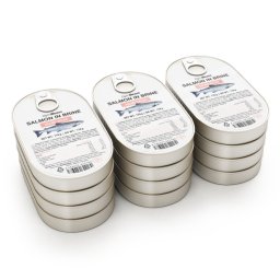 GymBeam Somon în saramură 12 x 170 g