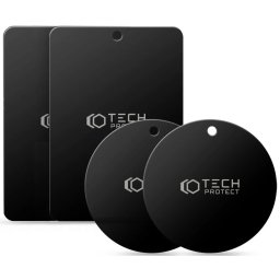Set 4 Magneti TECH-PROTECT Sticker Metalic Negru