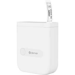Mini Imprimanta Termica de Etichete Denver MBP-16W Bluetooth Alb