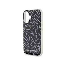 Husa Karl Lagerfeld Apple iPhone 16 Plus Zebra with Cord Strap Mov