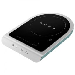 Plita cu inductie portabila Smeg PIC01EGMEU, 2100 W, Sticla ceramica, Verde smarald