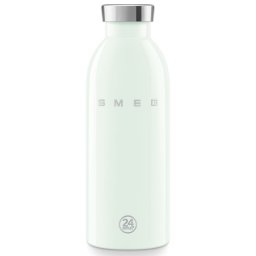 Sticla termos SMEG Clima 50's Style WBF01PG, 500 ml, Inchidere ermetica, Pereti dubli, Otel inoxidabil 18/8, Verde