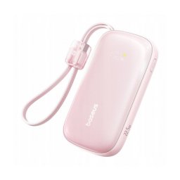 Baterie Externa BASEUS EnerFill FC21 Qpow 3 Ultra, 10000mAh, 22.5W, QC + PD, 1 x USB-A - 1 x USB-C, Pink