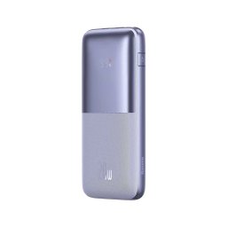 Baterie externa BASEUS Bipow Pro, 10000 mAh, 2x USB, 1x USB-C, 20 W, Display, Purple