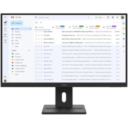 Monitor LED LENOVO ThinkVision E27-40 64BCMAT4EU, 27" Full HD, 100Hz, 4ms, Negru