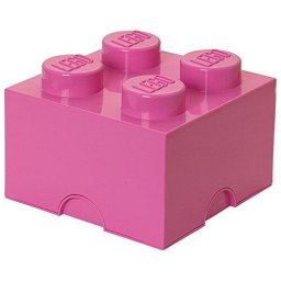 Room Copenhagen LEGO Storage Brick 4 pink - RC40031739