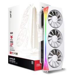 Placa video AMD Radeon RX 9070 XT Mercury Magnetic Air White OC 16GB GDDR6 256 bit