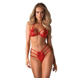 Obsessive Giftella Set Sutien și Tanga L/XL