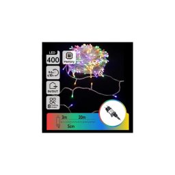 Aigostar - Ghirlandă luminoasă de Crăciun LED RGBY pentru exterior 400xLED/6W/230V 20m IP44