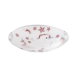 Globo 40609-2 - Plafonieră pentru copii NATALIE 2xE27ILLU/60W/230V Ø 40 cm