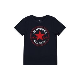 CONVERSE Tricou albastru noapte / roșu / alb