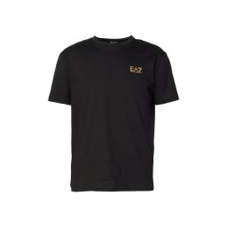 EA7 Emporio Armani Tricou auriu / negru