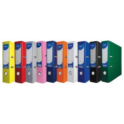 Biblioraft plastifiat 7,5 cm, insertie metalica, NOKI