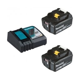 Makita - PSK LXT - Set 2 acumulatori si incarcator, Li-Ion, 18 V, 5 Ah, incarcare rapida