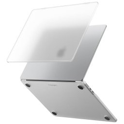 Husa pentru MacBook Air 13" (2022 / 2024 / 2025 / 2026) - Spigen Airskin (ACS11530) - Frost Clear