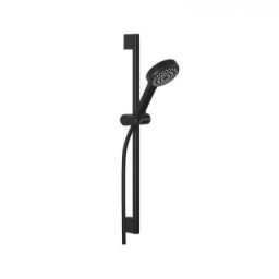 Set de dus Kludi Dive S 1S cu bara, para de dus si furtun, negru mat