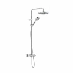 Coloana de dus cu termostat Kludi Dive X 250, crom lucios