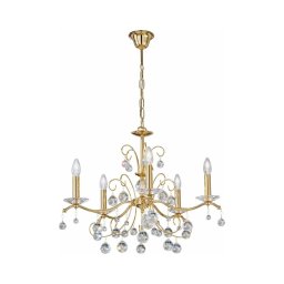 Kolarz 3234.85.3.KoT- Candelabru cristal CARMEN 5xE14/60W/230V aur 24K