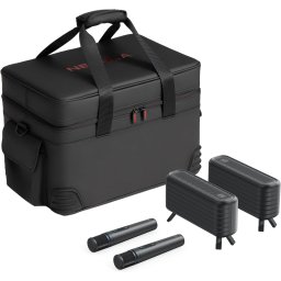 Accesorii Proiector Anker Nebula X1 N2040111 | 2 Boxe Wireless, 2 Microfoane, Husa Transport, Negru