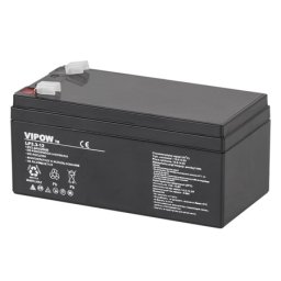 Acumulator stationar AGM VRLA 12V 3.3Ah Vipow pentru UPS si alarme