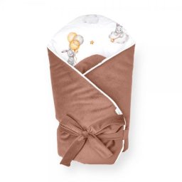 Patura de infasat pentru bebelusi Klups Bunny 420, 75x75 cm