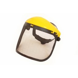 Viziera de protectie cu plasa reglabila pentru motocoasa si trimmer