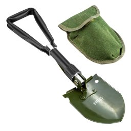 Lopata de armata pliabila 5 in 1 pentru camping si bushcraft NEO TOOLS