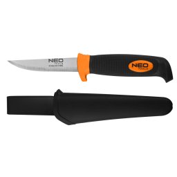 Cutit Fink 22 cm NEO TOOLS cu lama inox si husa cu clip