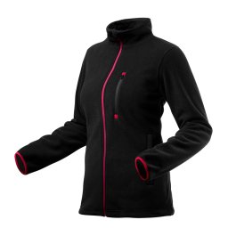 Jacheta fleece dama neagra NEO Tools, marimea M, 300 g/mp