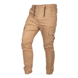Pantaloni de lucru jogger OUTDOOR bej XL, confort elastic - NEO TOOLS
