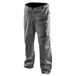 Pantaloni de lucru NEO Tools XXL/58 cu buzunare utilitare si talie elastica