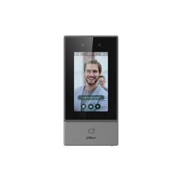 Terminal control acces facial Dahua cu Wi‑Fi, PoE si IP65 ASI6213S-PW