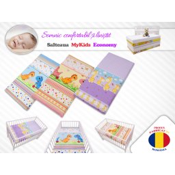 Saltea pentru bebelusi MyKids Economy din fibra de cocos 120x60x5 cm