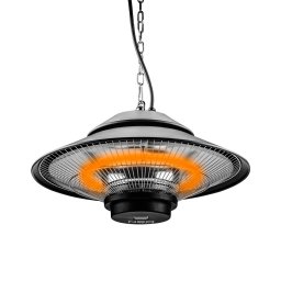 Incalzitor radiant cu infrarosu 1500W IP44 pentru tavan, cu telecomanda