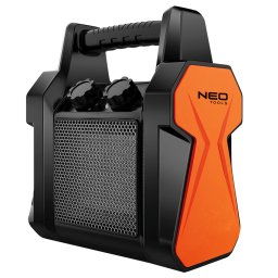 Incalzitor electric ceramic NEO Tools 3 kW cu termostat pentru atelier si garaj