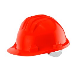 Casca de protectie certificata NEO, rosie, reglabila 55-65 cm