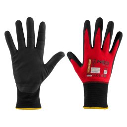 Manusi de lucru Ultraflex din nailon-spandex cu nitril spuma, marimea 10