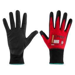 Manusi de lucru Ultraflex din nailon-spandex cu nitril spuma, 4131X, marimea 8