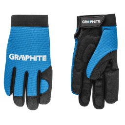 Manusi de lucru Graphite marimea 10, din piele sintetica si material elastic