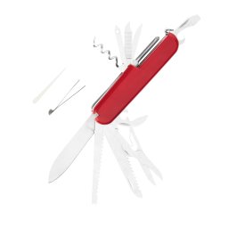 Briceag multifunctional compact cu 13 functii pentru camping si uz zilnic